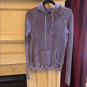 FREECITY sunwashed purple hoodie sz 0/ XS